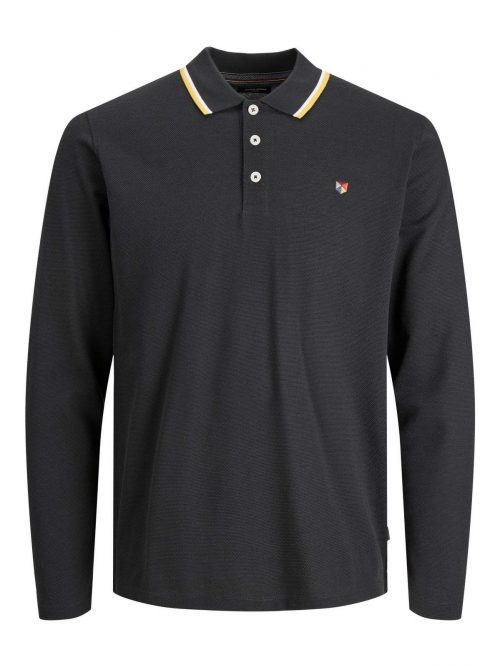 JPRBLUWIN POLO LS Black