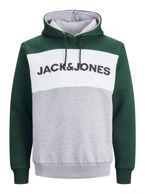 JJELOGO BLOCKING SWEAT HOOD NOOS Pine Grove