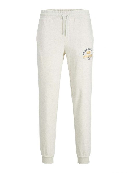 JPSTGORDON JJSTAMP SWEATPANTS NAFA White Melange
