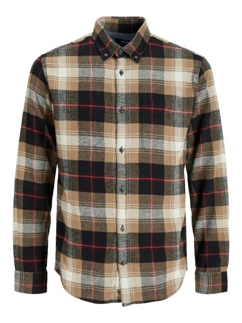 JPRBLUCLASSIC WALTER CHECK SHIRT L/S Otter