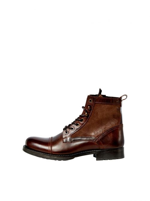 JFWMARTEY LEATHER COMBO BOOT Cognac