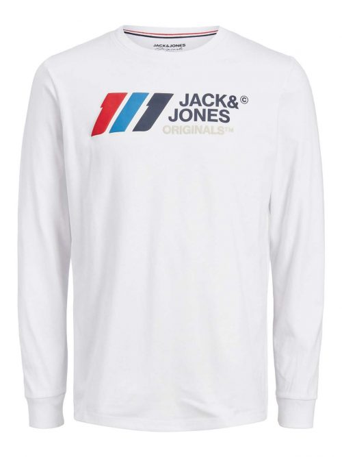 JORSLOPE TEE LS CREW NECK Bright White