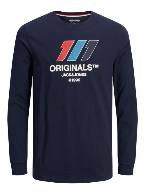 JORSLOPE TEE LS CREW NECK Navy Blazer