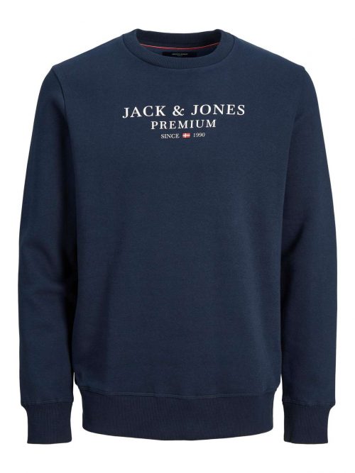 JPRBLUASTON SWEAT CREW PRAU22 Navy Blazer