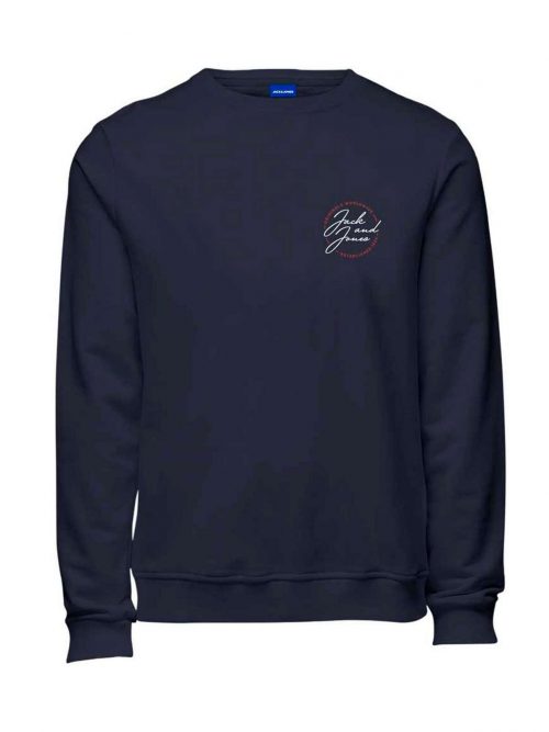 JORJERRY SC SWEAT CREW NECK FST Navy Blazer
