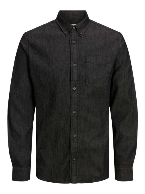 JPRBROOK DENIM SHIRT L/S Black Denim