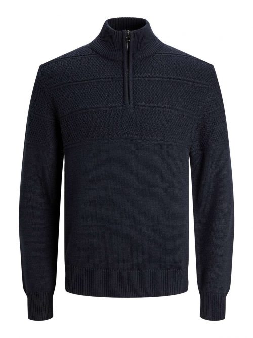 JPRBLUJERRY KNIT HALF ZIP Salute