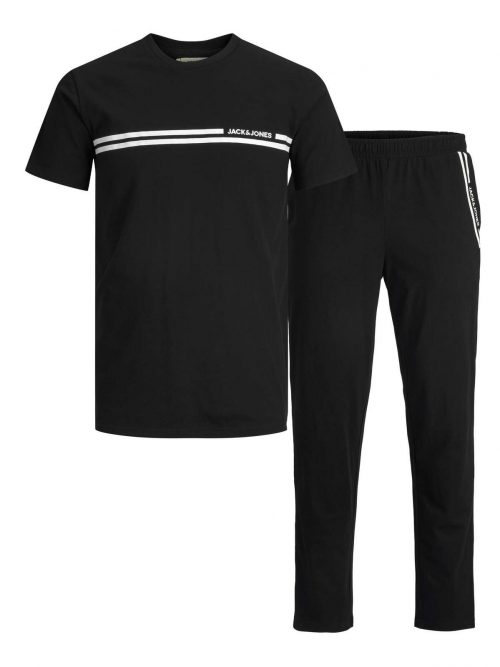 JACBASIC SS TEE AND PANTS GIFTBOX Black
