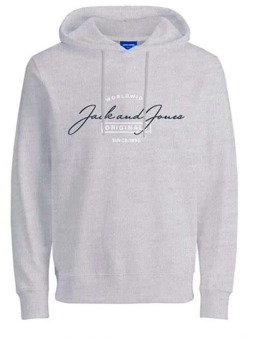 JORFERRY SWEAT HOOD FST White Melange