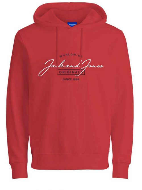 JORFERRY SWEAT HOOD FST Rococco Red