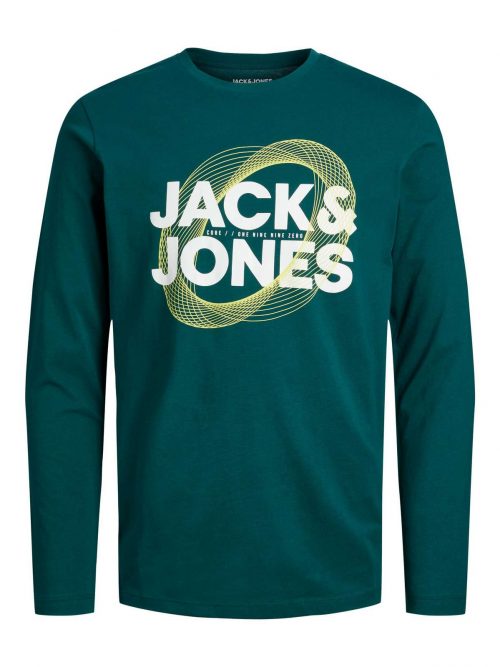 JCOLUCA TEE LS CREW NECK FST Deep Teal