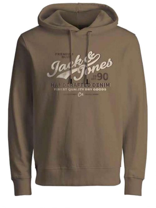 JPRBLUBILLY LOGO SWEAT HOOD FST Otter