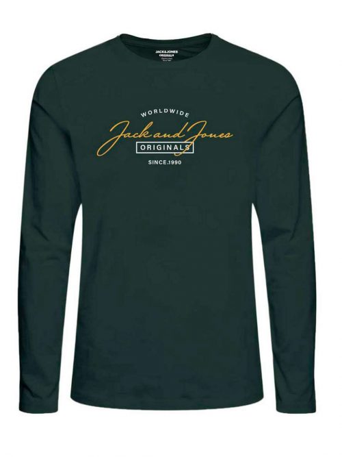 JORFERRY TEE LS CREW NECK FST Trekking Green