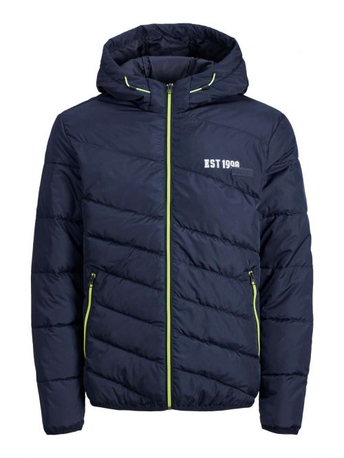 JJBOBBY PUFFER JACKET Navy Blazer