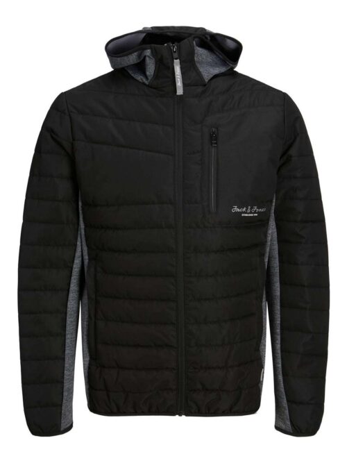 JCOBERG HYBRID JACKET LN Black