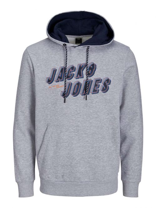 JCOFRIDAY SWEAT HOODY BF Light Grey Melange