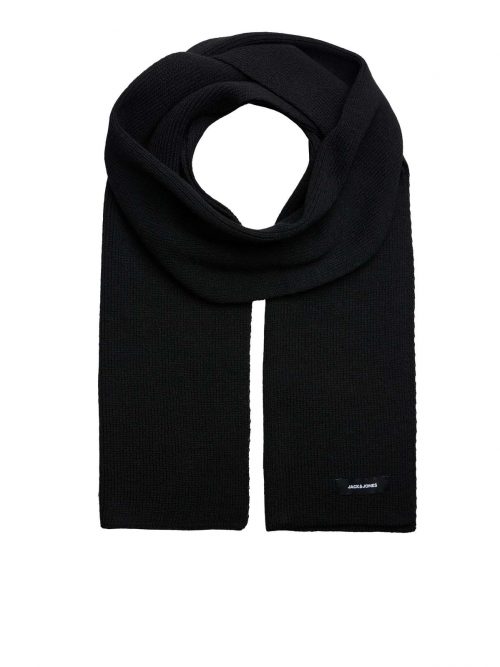 JACDNA KNIT SCARF NOOS Black