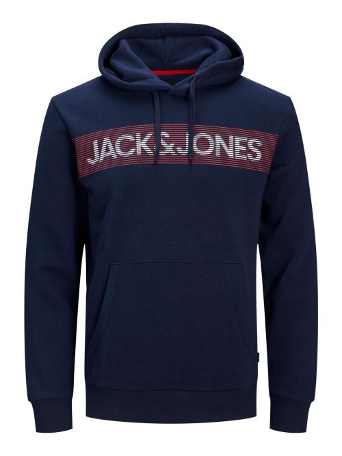 JJECORP LOGO SWEAT HOOD NOOS Navy Blazer