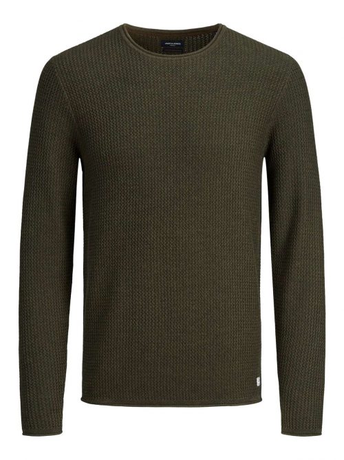 JPRBLUCARLOS KNIT CREW NECK NOOS Olive Night