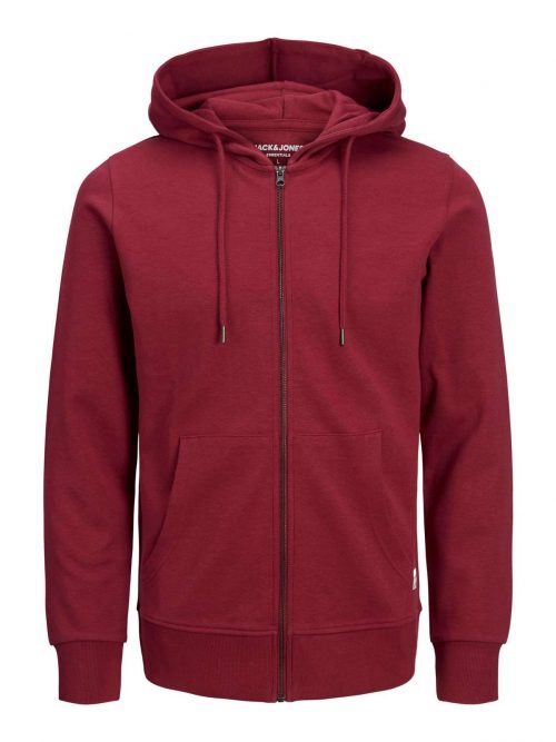 JJEBASIC SWEAT ZIP HOOD NOOS Rhododendron