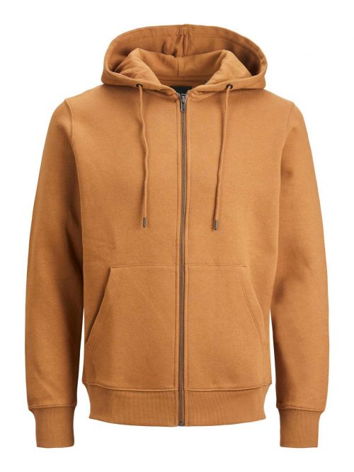 JJESTAR BASIC SWEAT ZIP HOOD NOOS Rubber