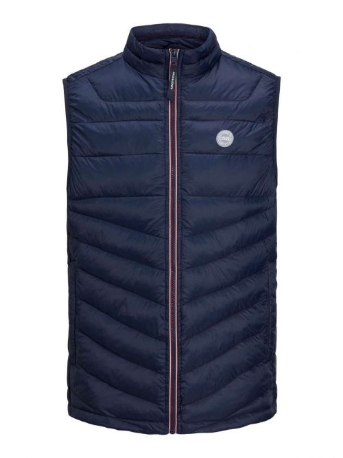 JJEHERO BODYWARMER COLLAR NOOS Navy Blazer