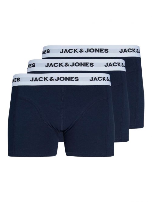 JACBASIC WHITE WB TRUNKS 3 PACK Navy Blazer