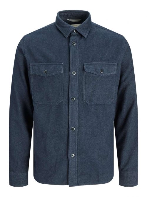 JPRMARK TWILL OVERSHIRT L/S SN Navy Blazer