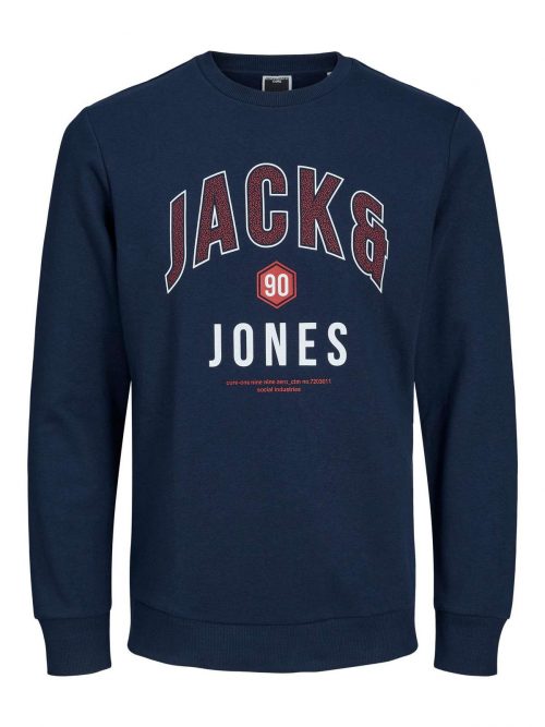 JCOTHOMAS SWEAT CREW NECK FST Navy Blazer