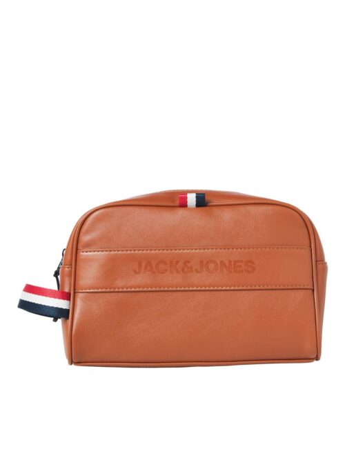 JACJOSE TOILETRY BAG Cognac