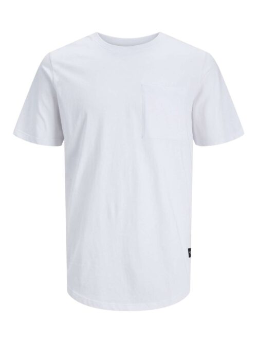 JJENOA POCKET TEE SS CREW NECK NOOS White