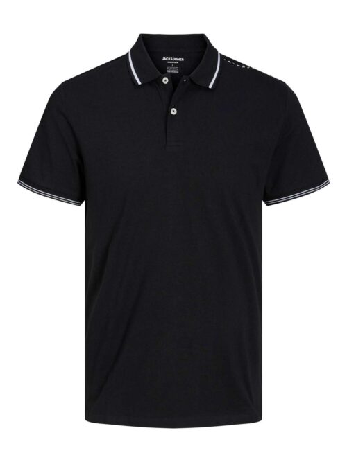 JJESTAR ROOF POLO SS NOOS Black