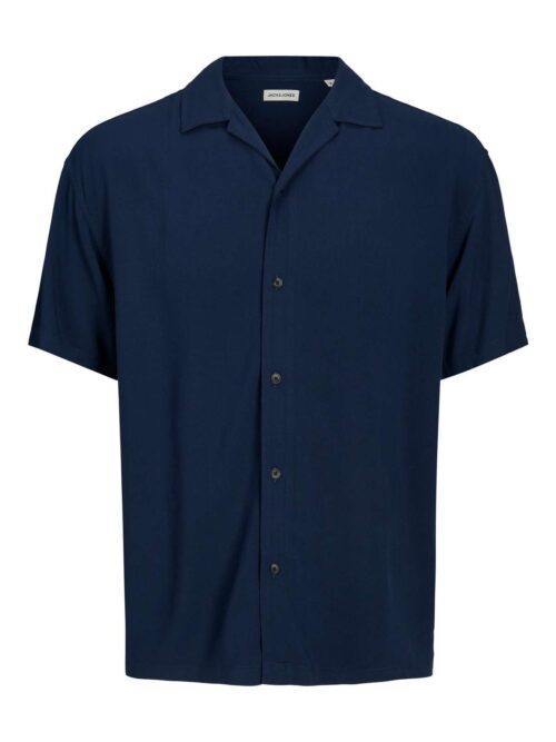 JJEJEFF RESORT SHIRT SS SN Navy Blazer