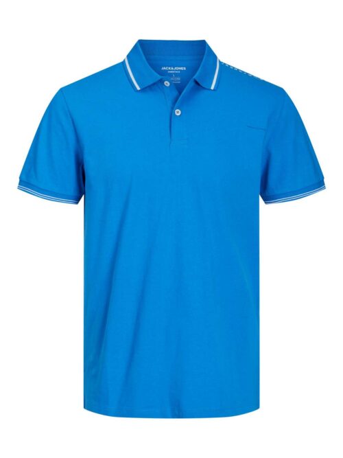 JJESTAR ROOF POLO SS NOOS French Blue
