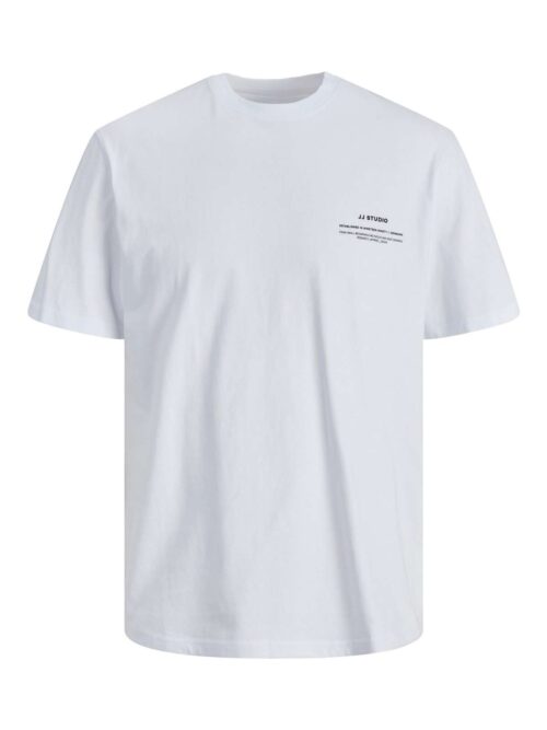 JJEFELIX TEE SS O-NECK NOOS White