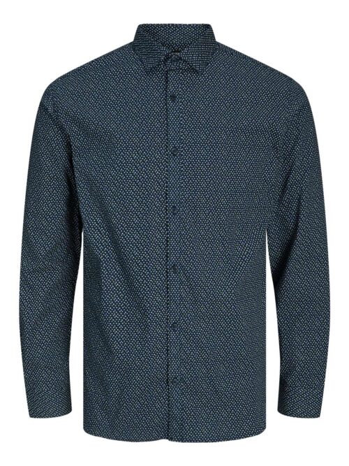 JPRBLABLACKPOOL STRETCH SHIRT LS SS23 SN Perfect Navy