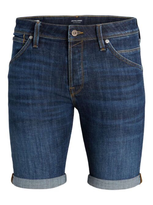 JJIRICK JJFOX SHORTS GE 237 SN Dark Blue Denim