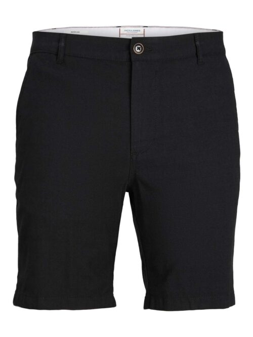 JPSTDAVE JJLINEN SHORTS Black