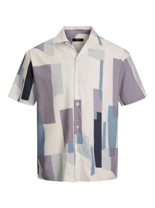 JPRBLAMOTIVE PRINT RESORT SHIRT S/S LN Marina
