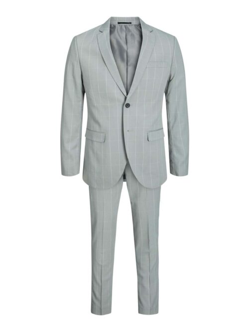 JPRFRANCO CHECK SUIT SN Light Gray