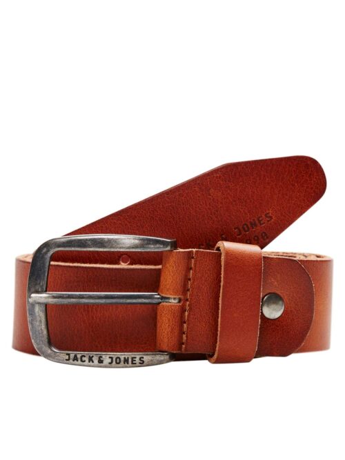 JACPAUL LEATHER BELT NOOS Mocha Bisque