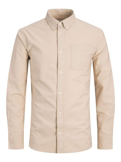 JPRBROOK OXFORD SHIRT L/S NOOS Sand