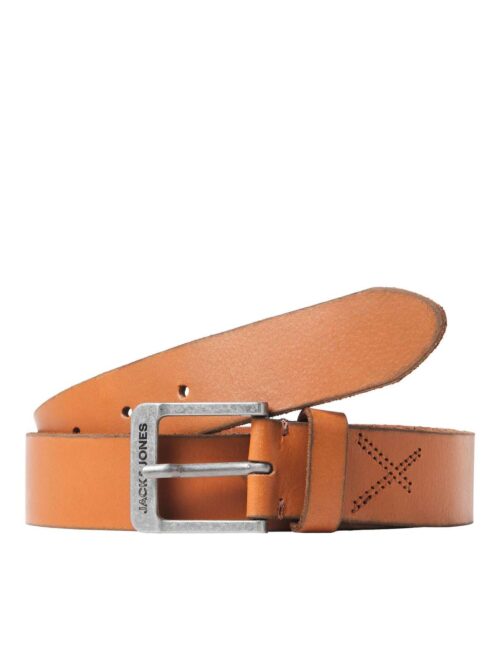 JACROCK LEATHER BELT NOOS Cognac