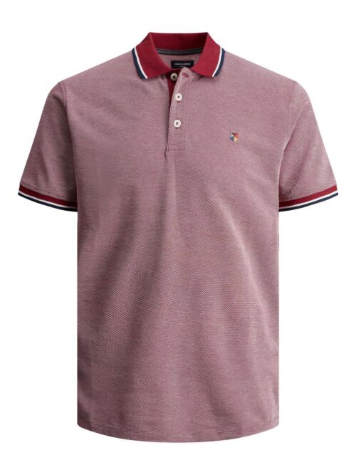 JPRBLUWIN POLO SS NOOS Red Dahlia