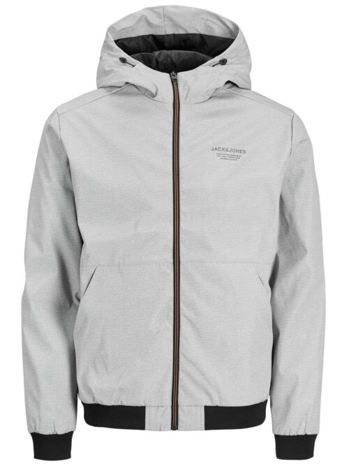 JJESEAM JACKET HOOD NOOS Light Grey Melange