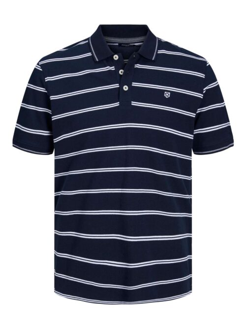 JPRBLUWIN LIGHT STRIPE SS POLO Salute