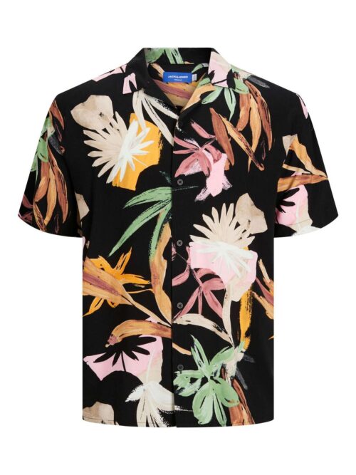 JORNOAH EXOTIC RESORT SHIRT SS Black