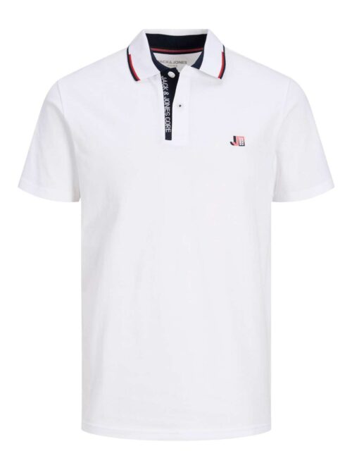 JCOLOGAN POLO SS SS23 SN White