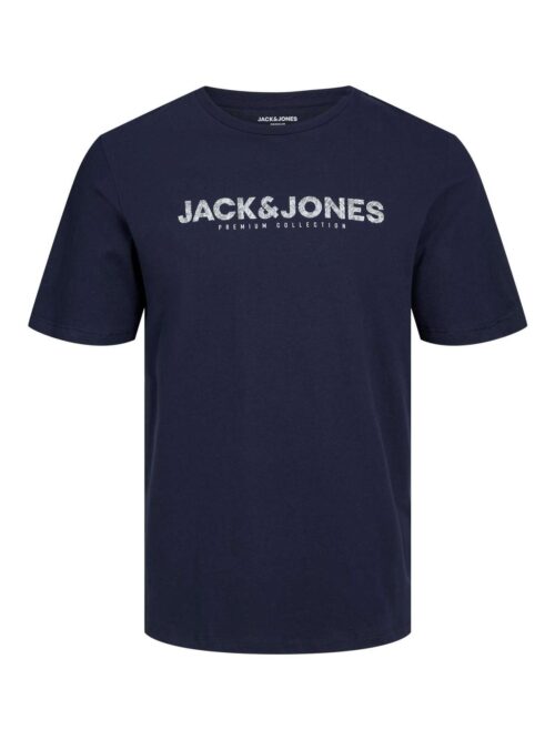 JPRBLABOOSTER SS TEE CREW NECK FEB23 Perfect Navy