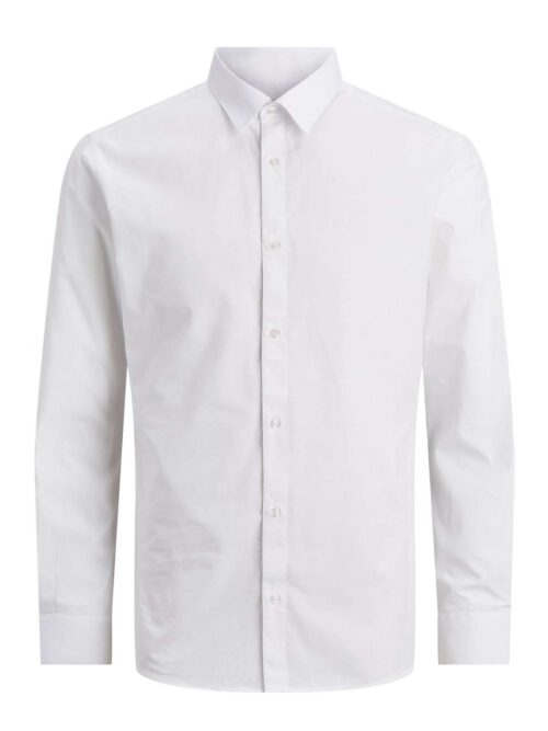 JJJOE SHIRT LS PLAIN White